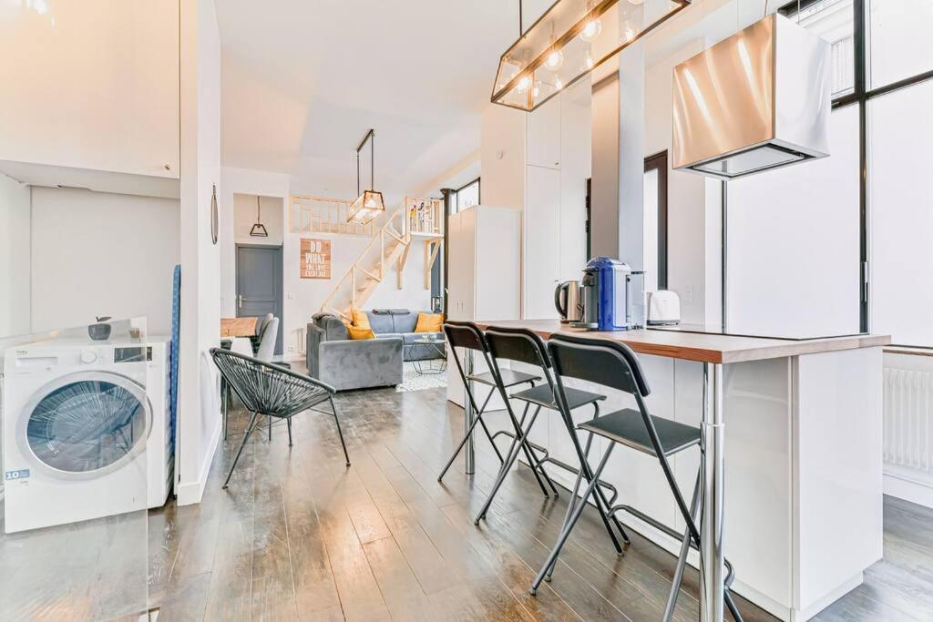 Renovated Design Apartment In Montparnasse Париж Екстериор снимка